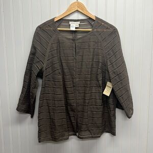 NWT Coldwater Creek Sheer Bliss Jacket Sz 16‎